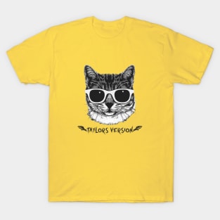 1989 taylors version cat swift T-Shirt